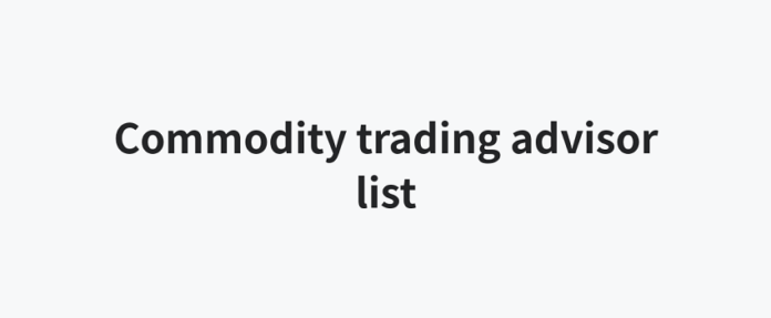 Commodity Trading Advisor